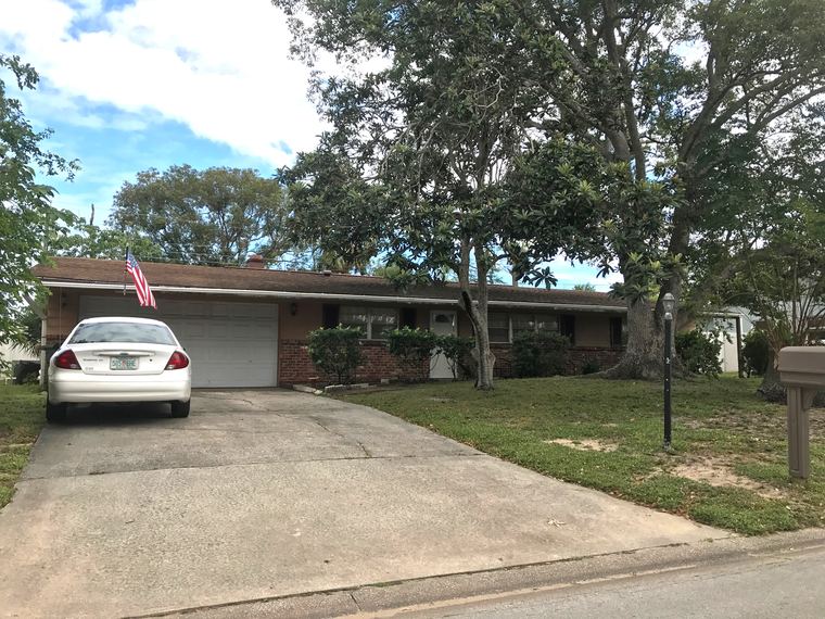 A Florida home we purchased in Daytona Beach