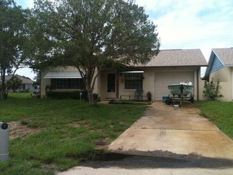 A Florida home we purchased in Edgewater